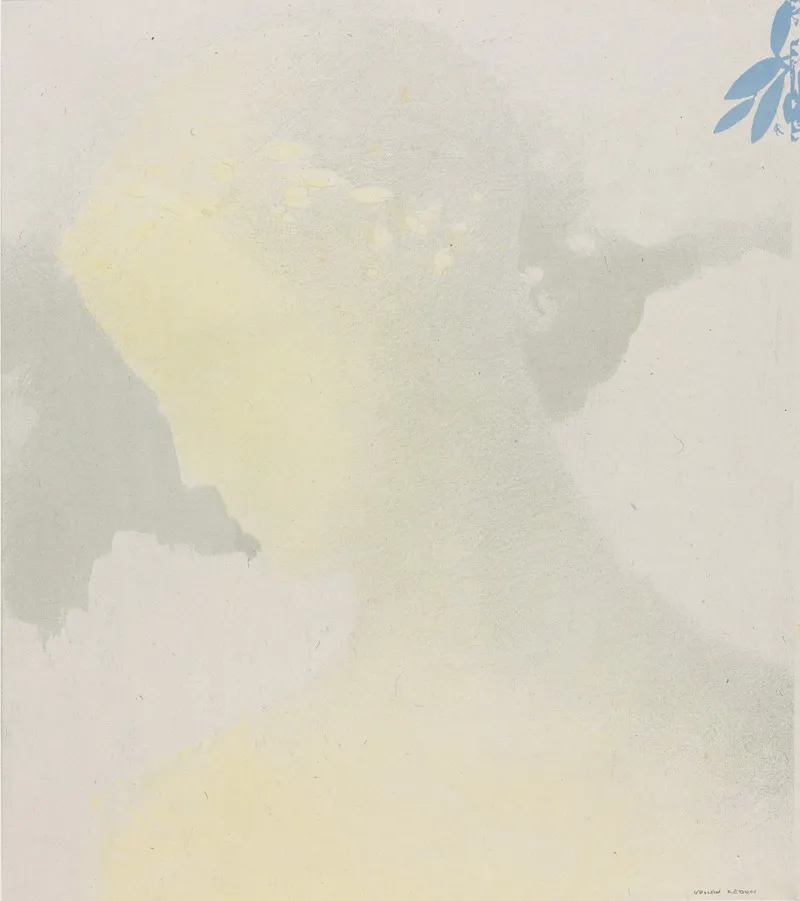 Beatrice 2 by Odilon Redon - Canvas Print