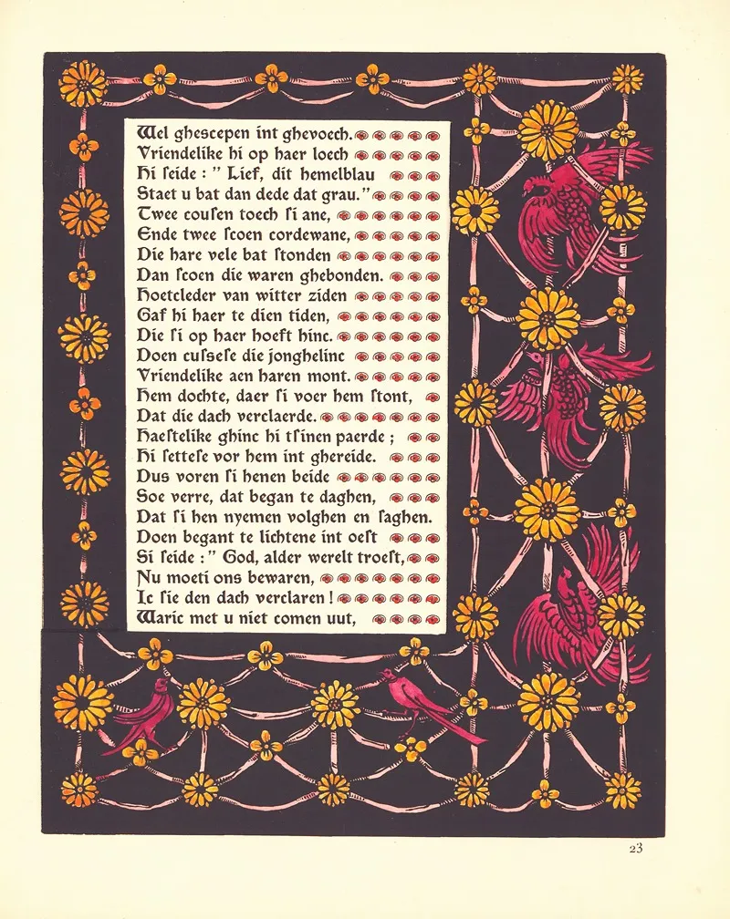 Beatrys Pl 25 by Edward Pellens - Canvas Print