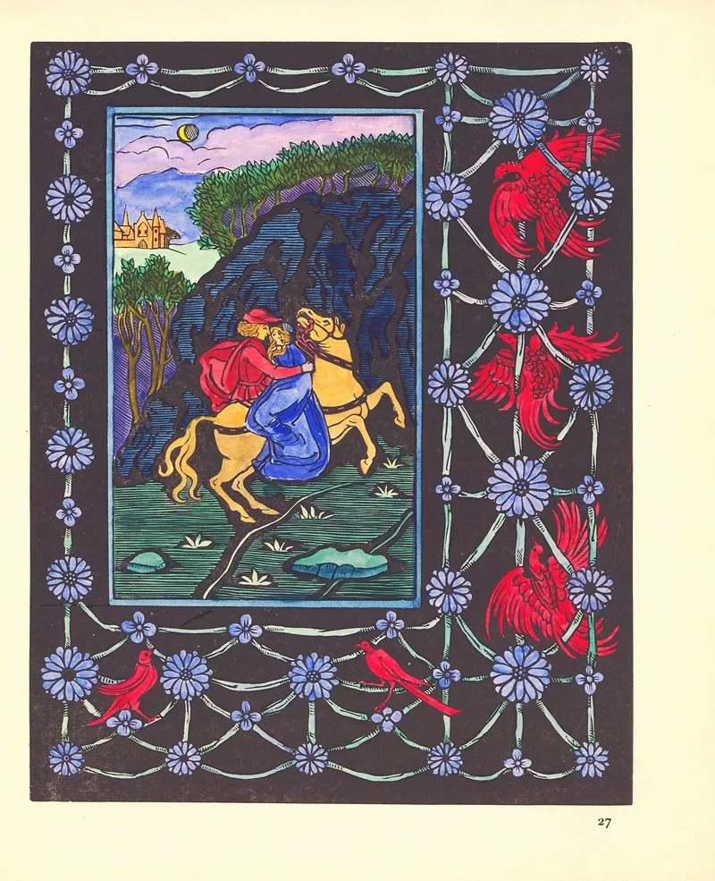 Beatrys Pl 29 by Edward Pellens - Canvas Print