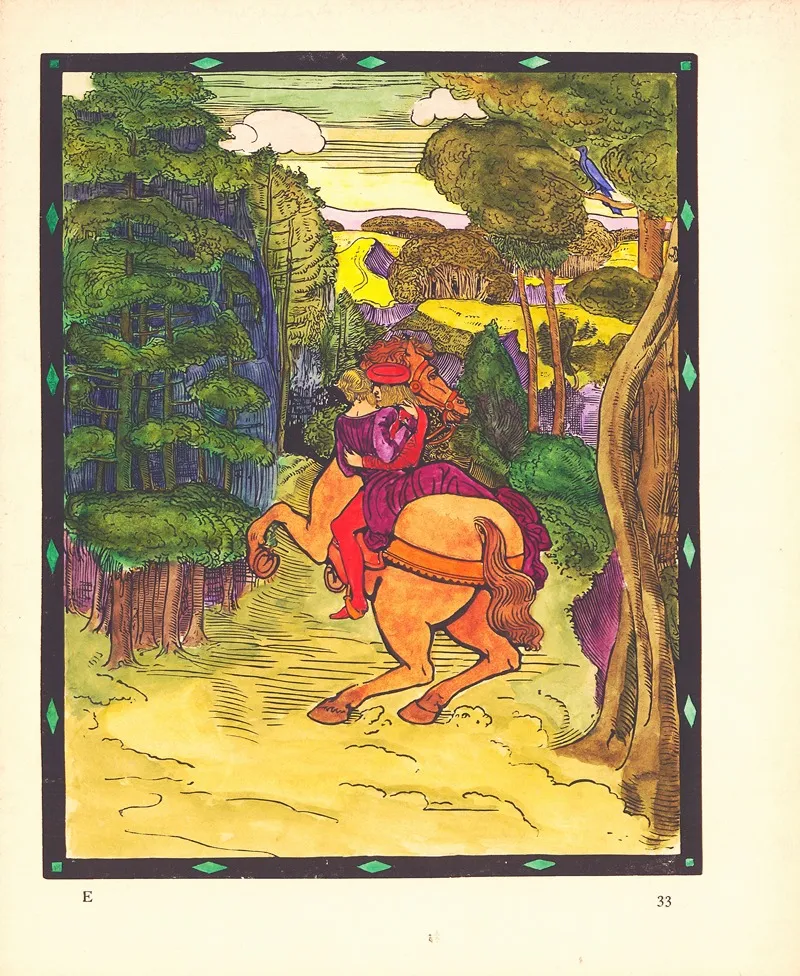 Beatrys Pl 35 by Edward Pellens - Canvas Print