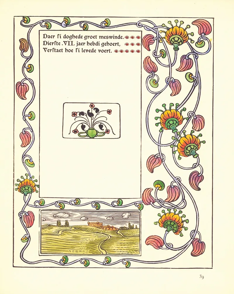 Beatrys Pl 41 by Edward Pellens - Canvas Print