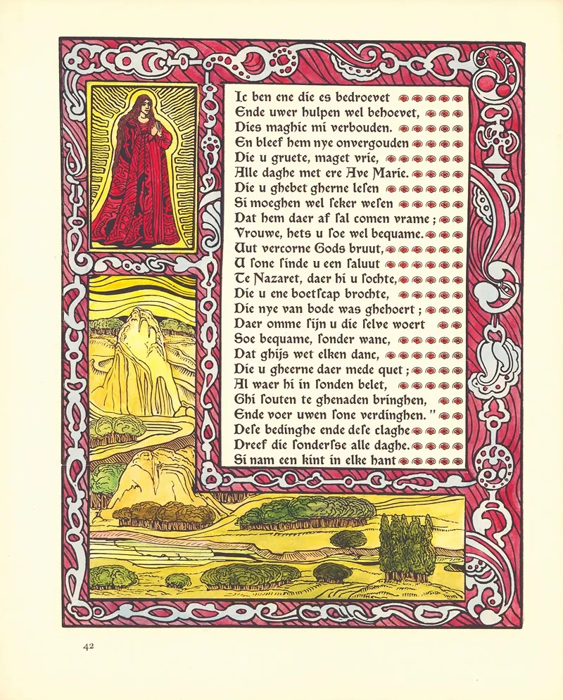 Beatrys Pl 44 by Edward Pellens - Canvas Print