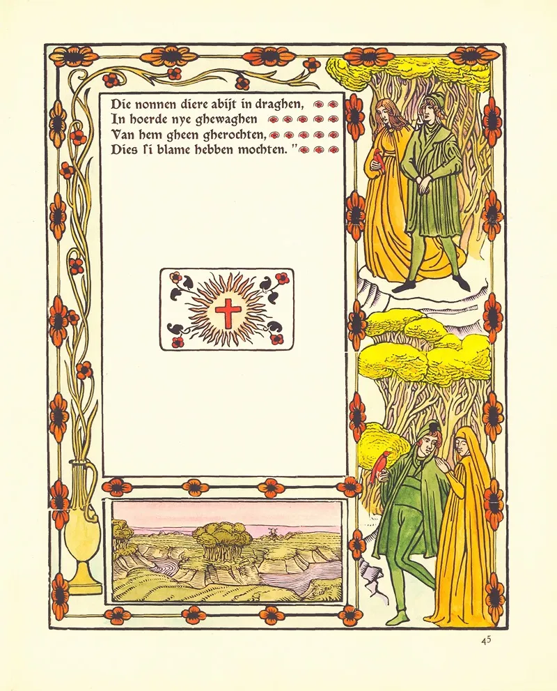 Beatrys Pl 47 by Edward Pellens - Canvas Print