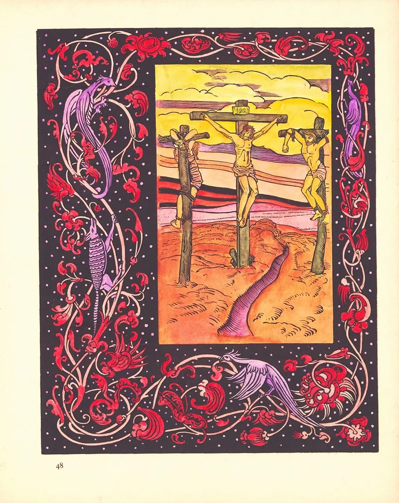 Beatrys Pl 50 by Edward Pellens - Canvas Print