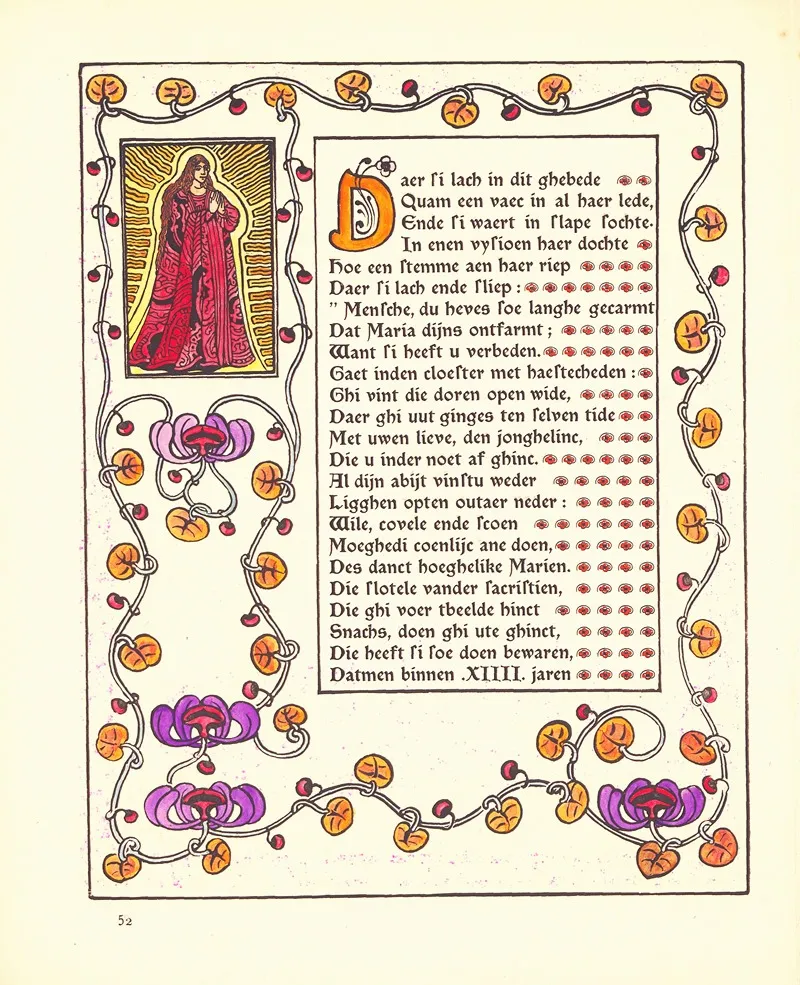 Beatrys Pl 54 by Edward Pellens - Canvas Print