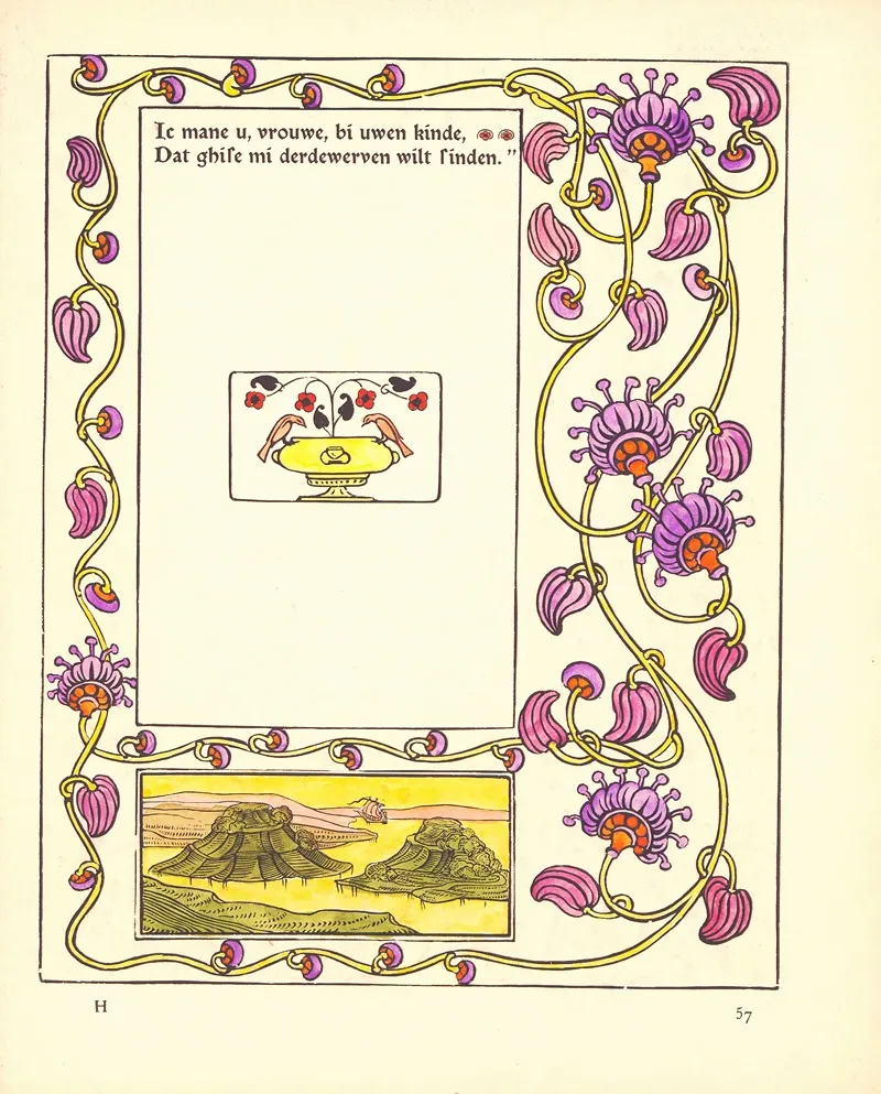 Beatrys Pl 59 by Edward Pellens - Canvas Print