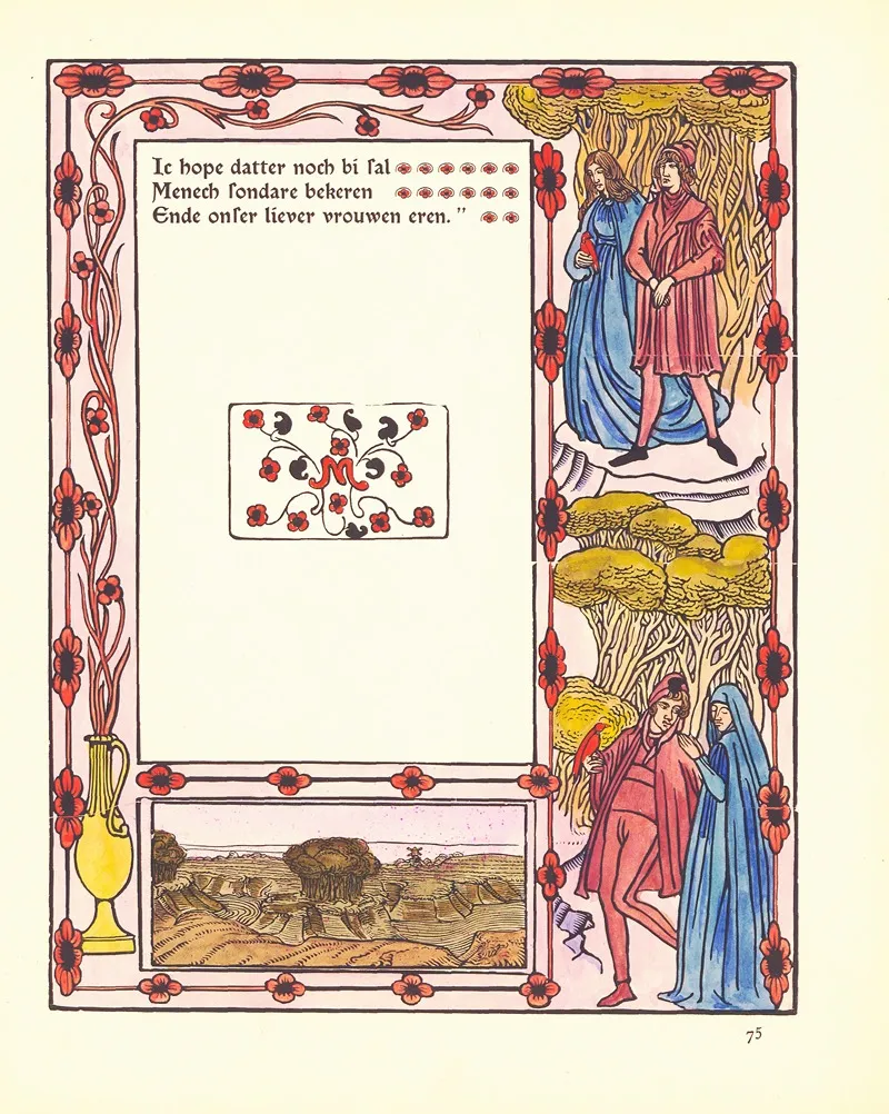 Beatrys Pl 77 by Edward Pellens - Canvas Print