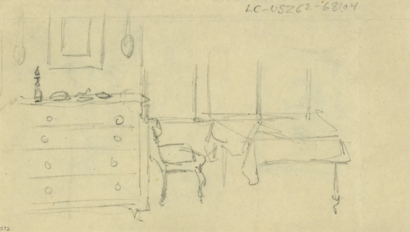 Bedroom Abraham Lincoln Home In Springfield Illinois