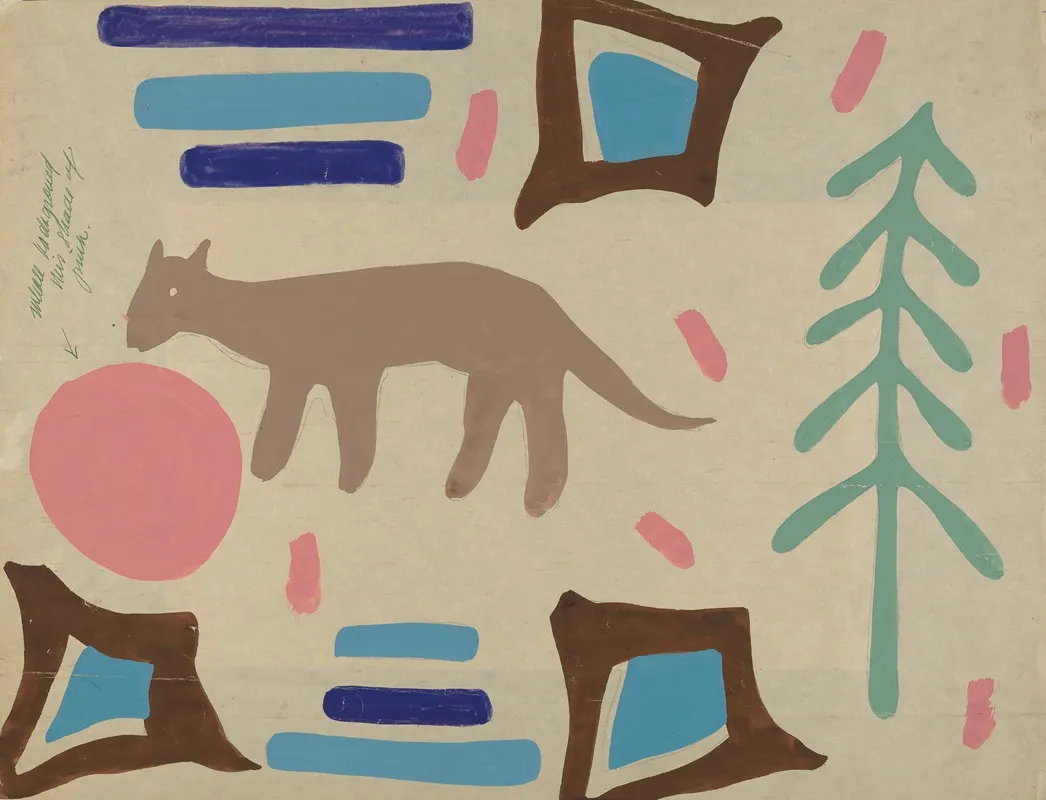 Bedspread 27 by Majel G. Claflin - Canvas Print