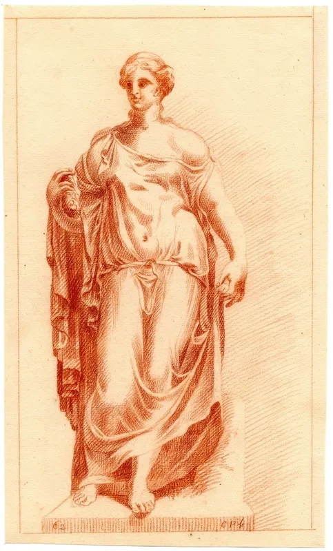 Beeld Van Staande Vrouw 11