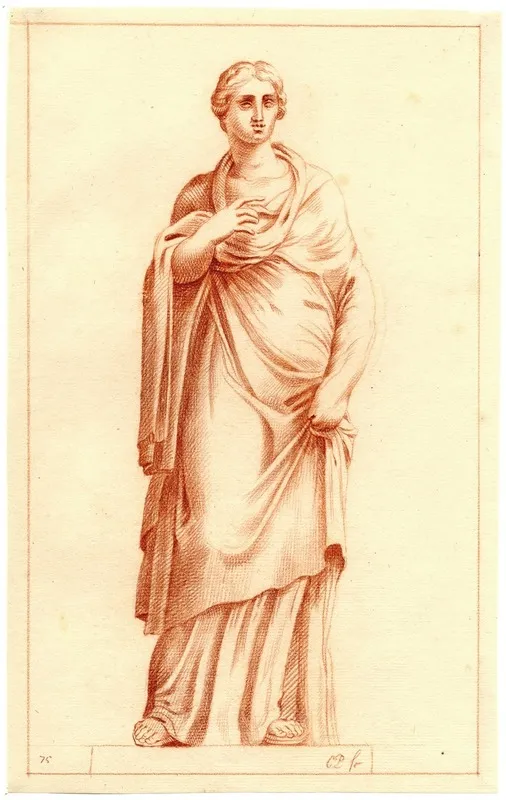 Beeld Van Staande Vrouw 5