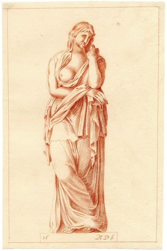 Beeld Van Staande Vrouw