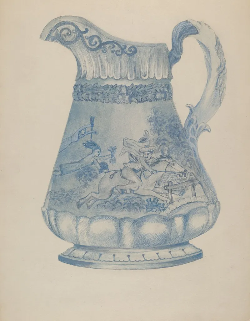 Beer Pitcher by Florence Stevenson - Canvas Print