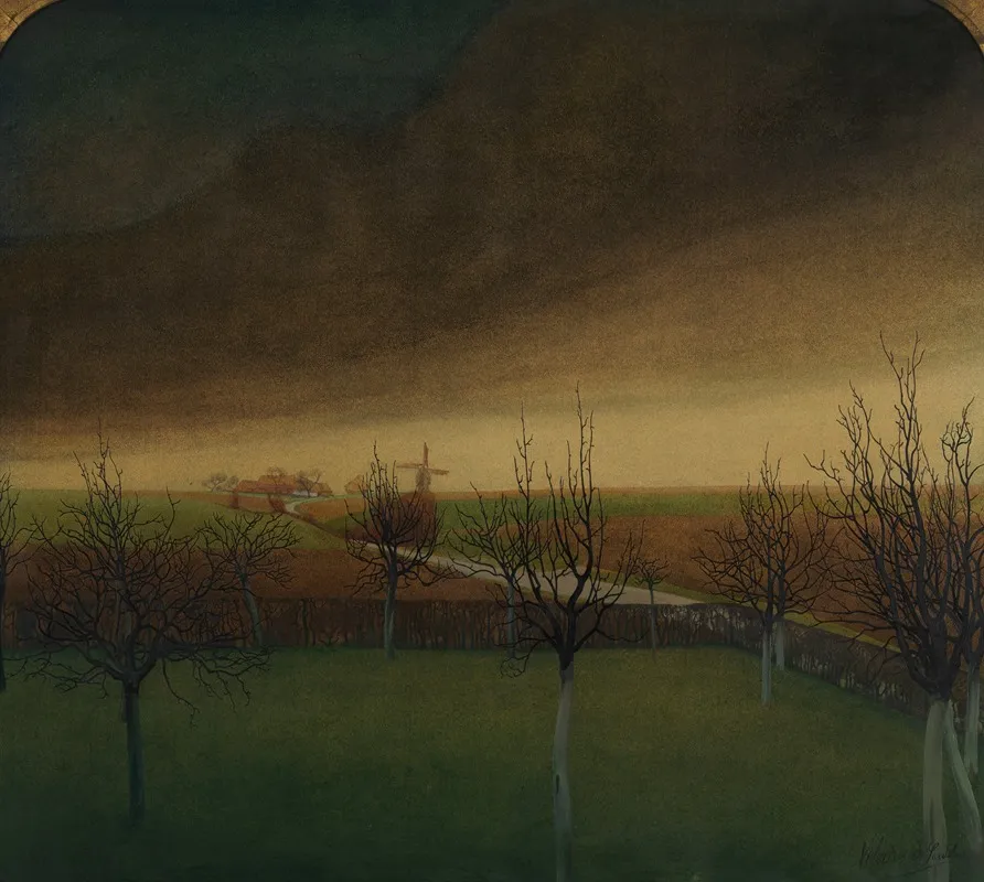 Before Spring by Valerius De Saedeleer - Canvas Print