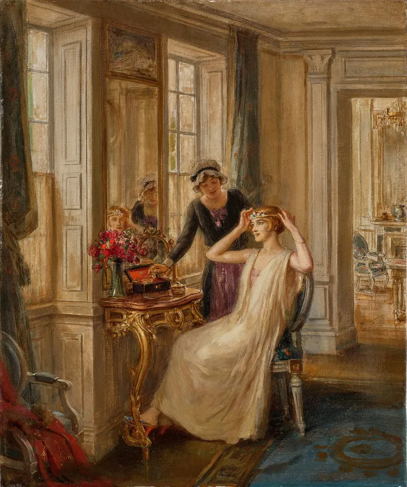 Before The Ball 6 by Albert Lynch - Canvas Print