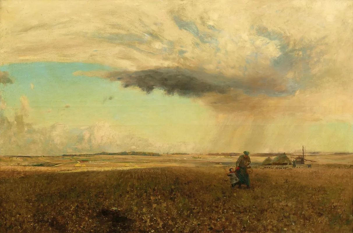 Before The Storm 5 by Sir David Murray - Canvas Print
