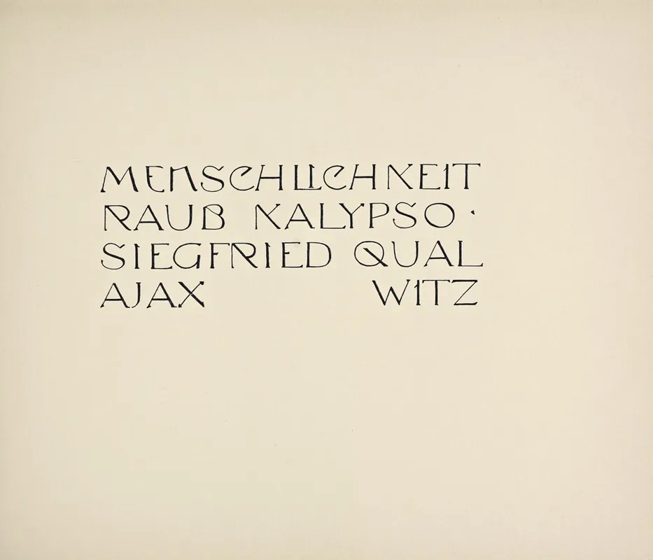 Beispiele Kunstlerischer Schrift Pl 012