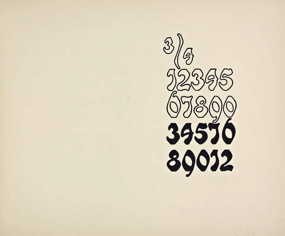 Beispiele Kunstlerischer Schrift Pl 027