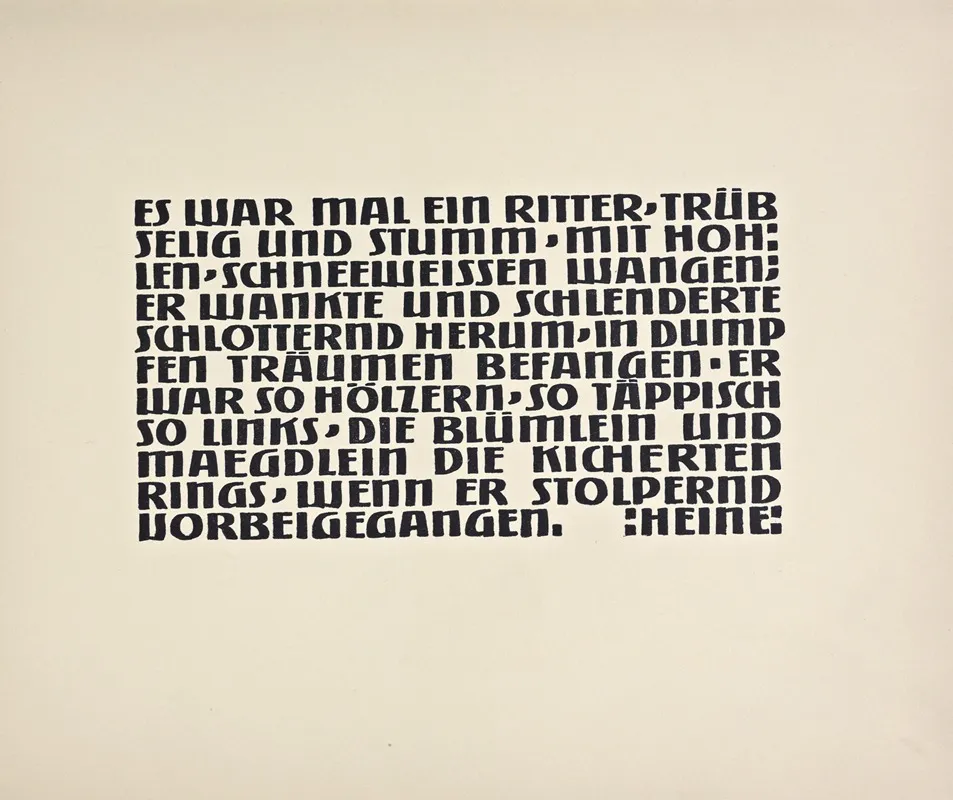 Beispiele Kunstlerischer Schrift Pl 076