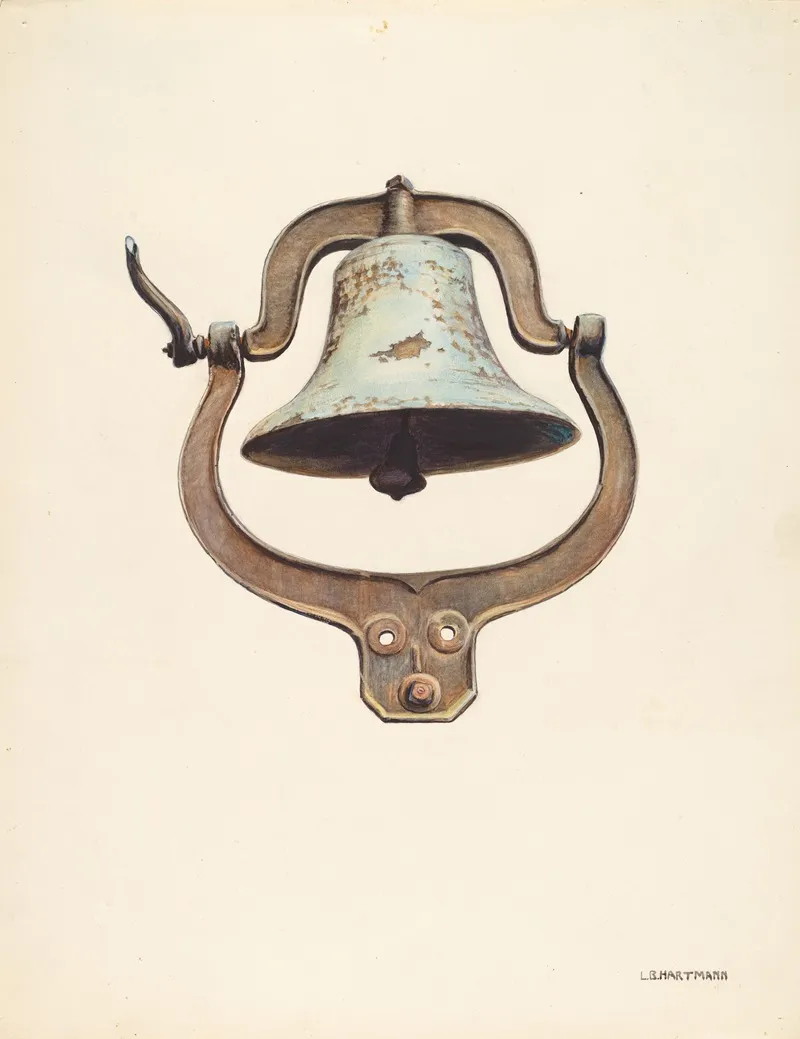 Bell 6 by L. B. Hartmann - Canvas Print