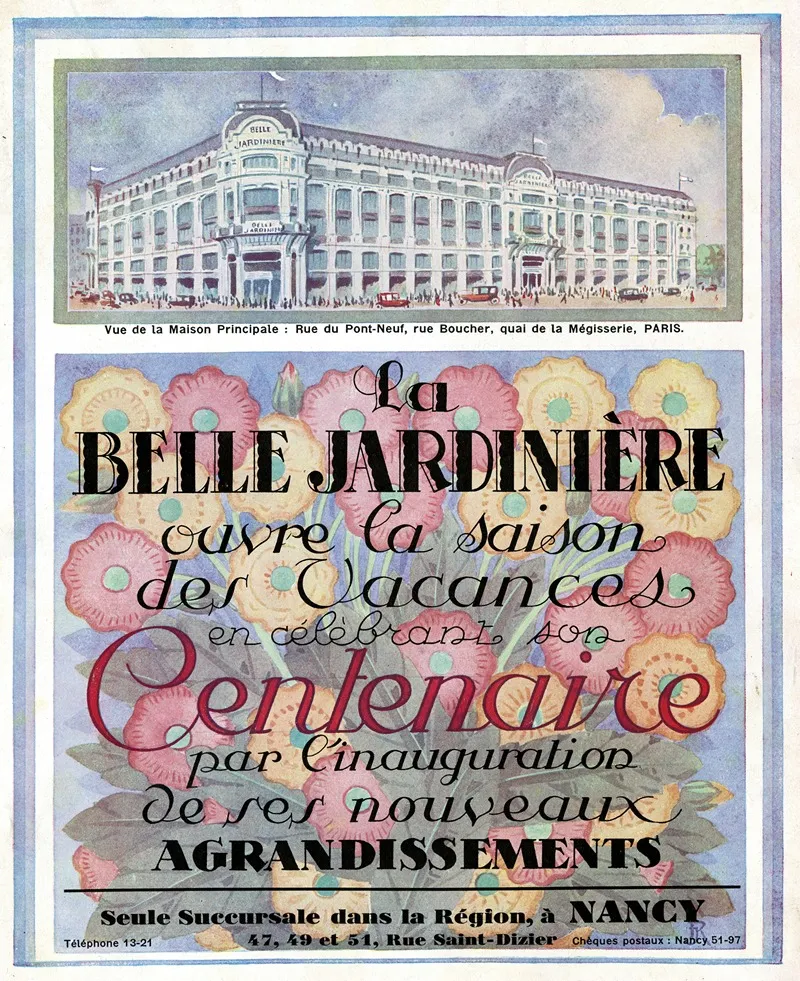 Belle Jardiniere Centenaire