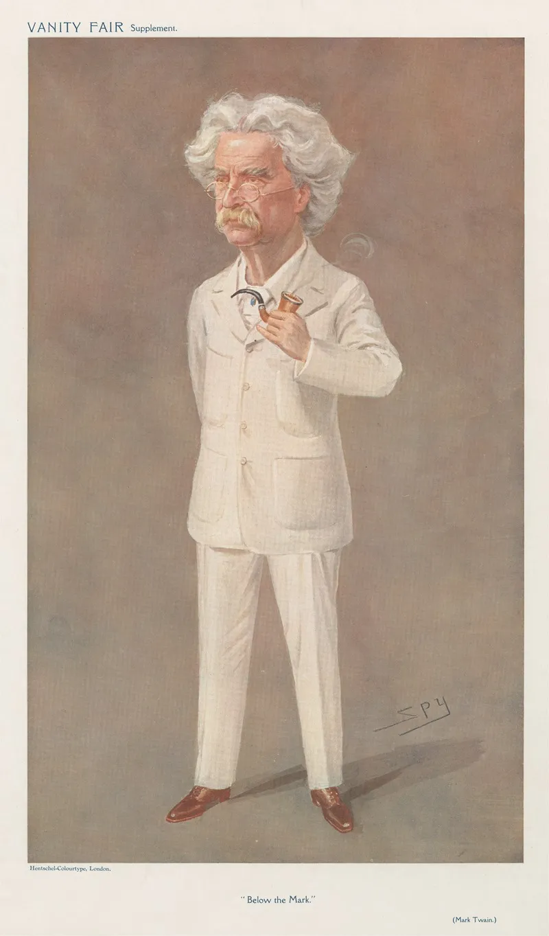Below The Mark Mark Twain