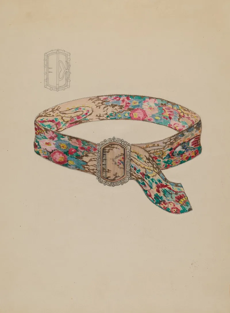 Belt 2 by Gladys Cook - Canvas Print