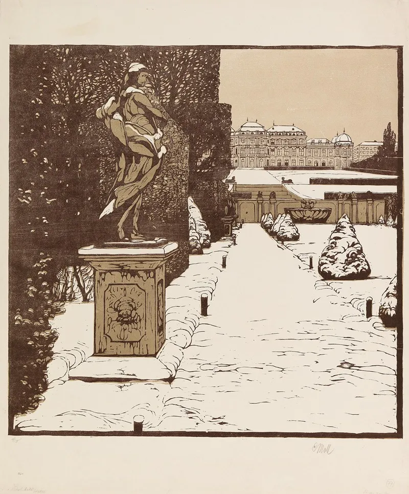 Belvederegarten Im Winter