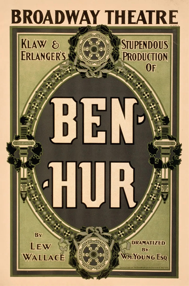 Ben Hur By Lew Wallace
