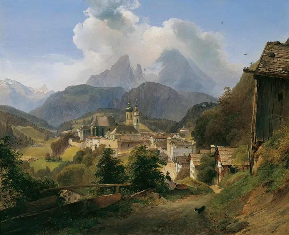 Berchtesgaden Mit Dem Watzmann