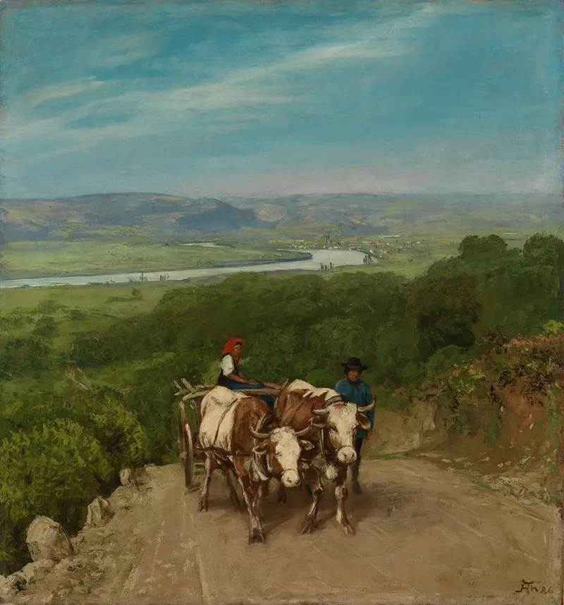 Bergauf