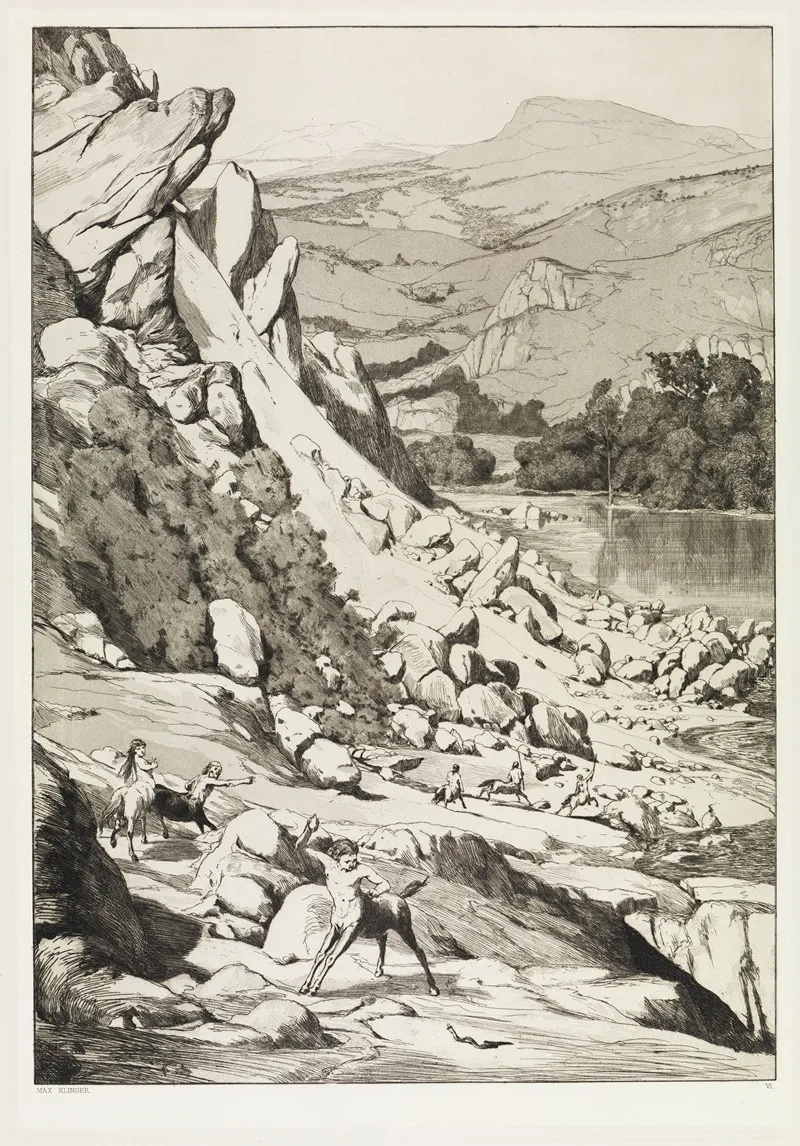 Bergsturz Intermezzi Opus Iv Blatt 6