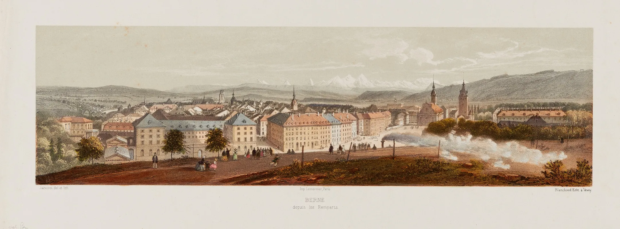 Berne Depuis Les Remparts