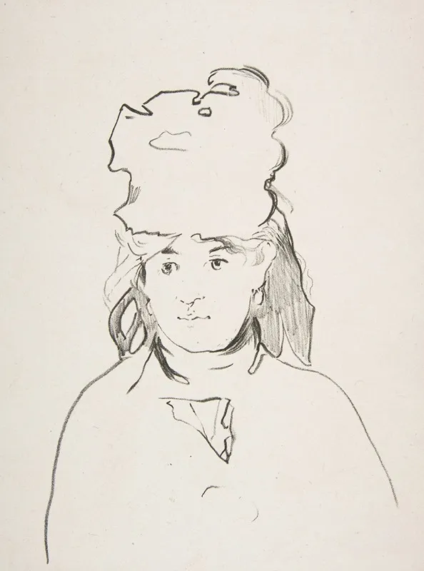 Berthe Morisot In Silhouette