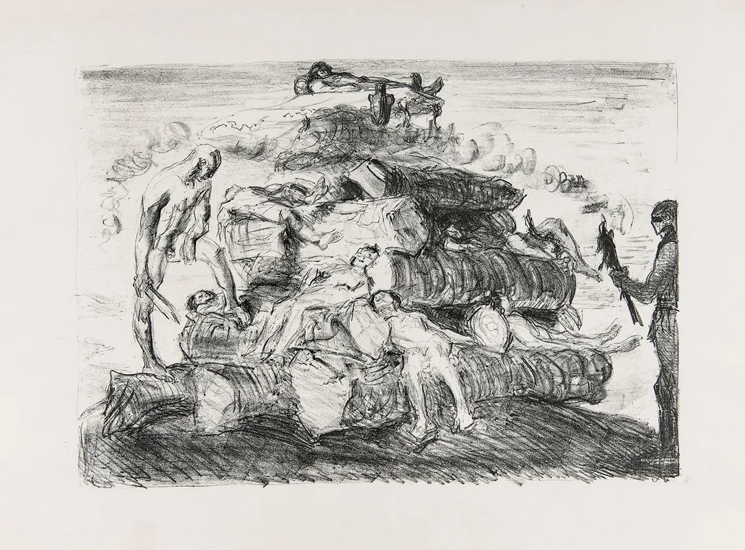 Bestattung Des Patroklos