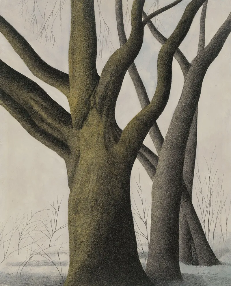 Big Tree by Léon Spilliaert - Canvas Print