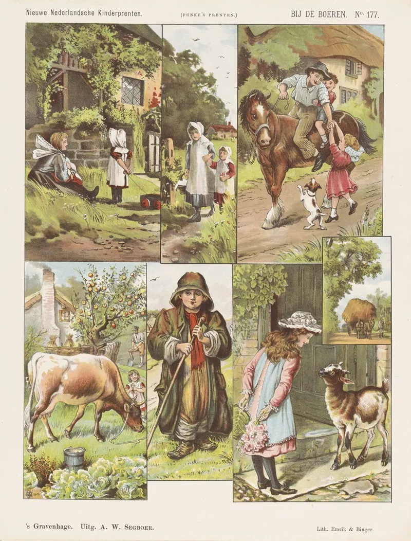 Bij De Boeren by Emrik &amp; Binger - Canvas Print