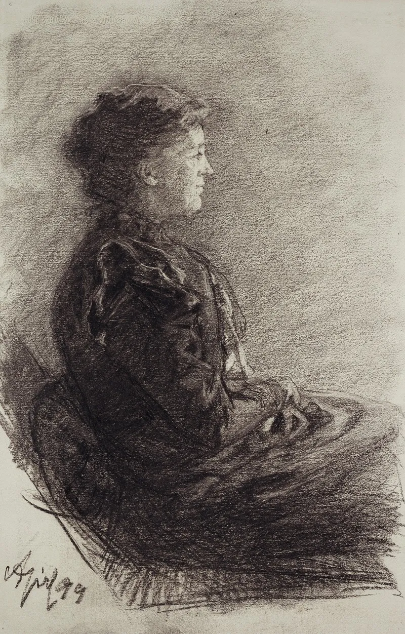 Bildnis Der Tante Mary Eysen