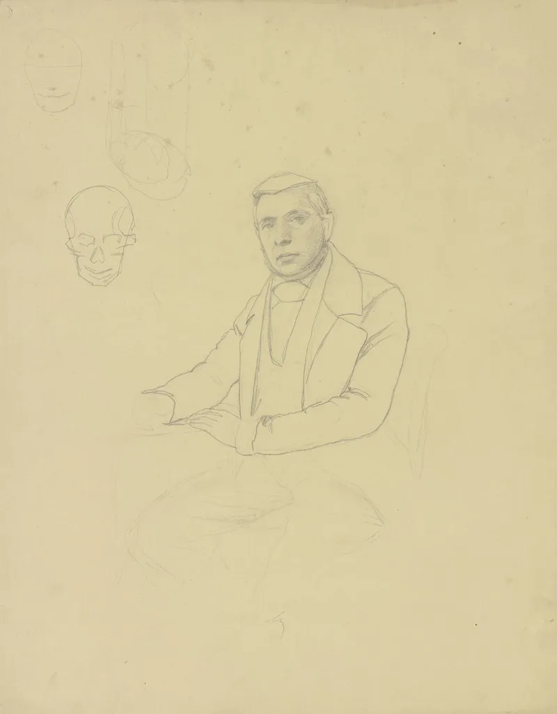 Bildnis Des Komponisten Christian Gottlieb Wolff