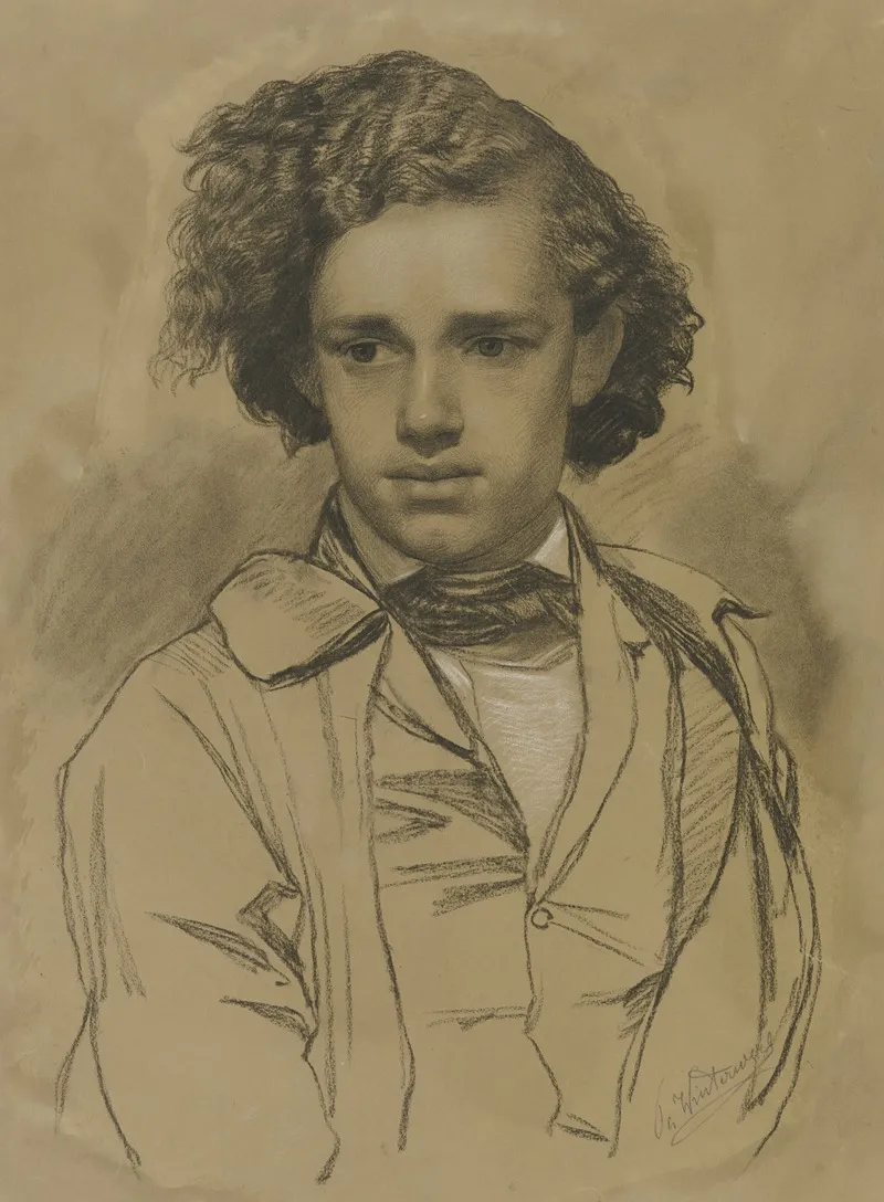 Bildnis Des Malers Albert Hendschel 2