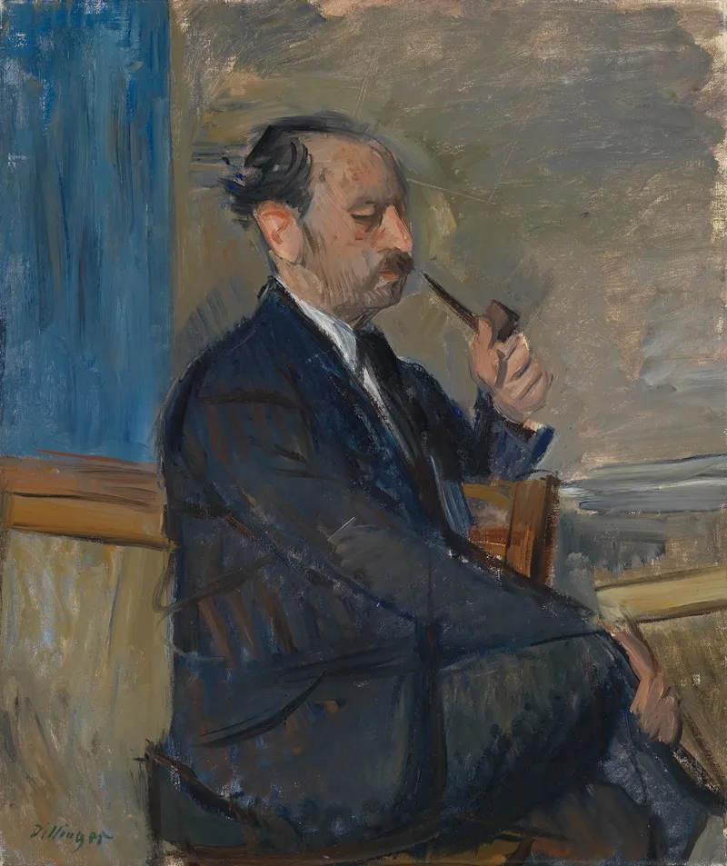 Bildnis Des Malers Gustav Wolf