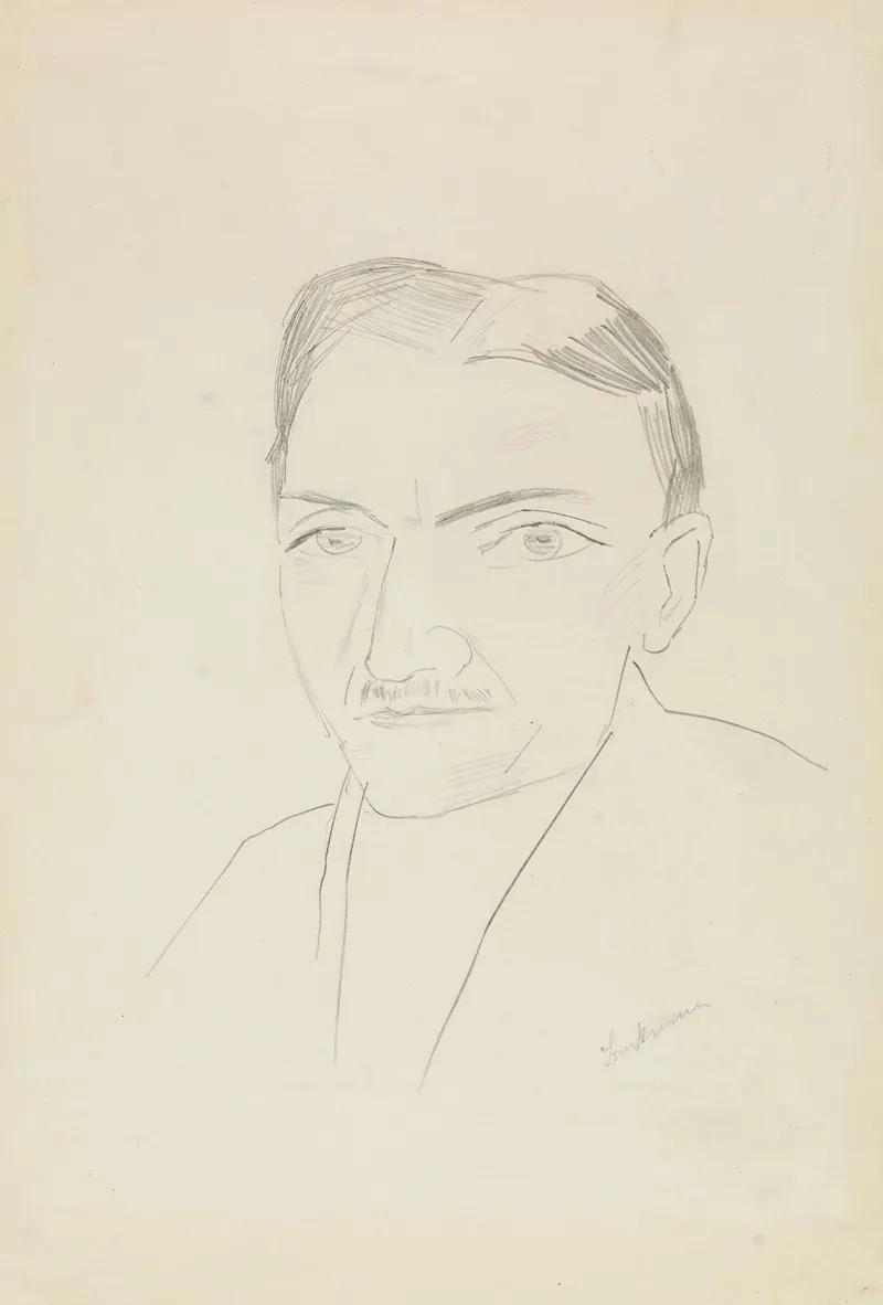 Bildnis Fritz Wichert
