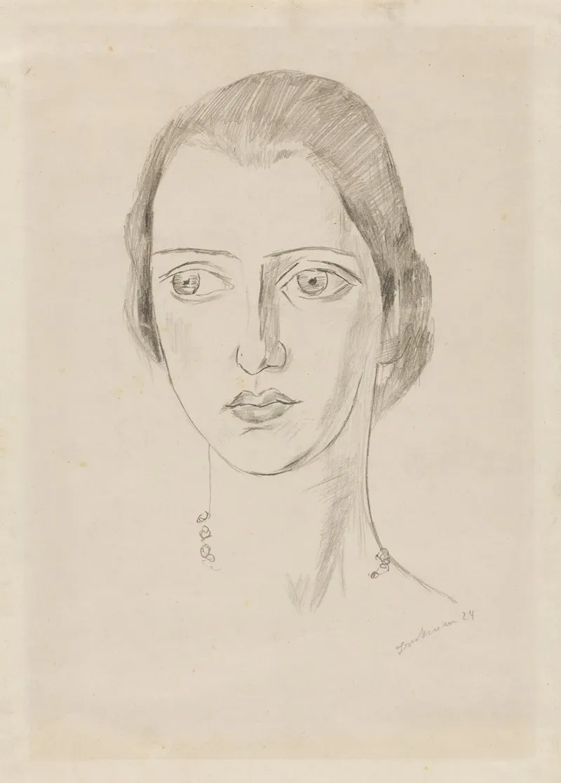 Bildnis Marie Louise Von Motesiczky