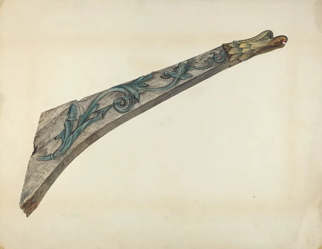 Billet Head 2 by Kurt Melzer - Canvas Print