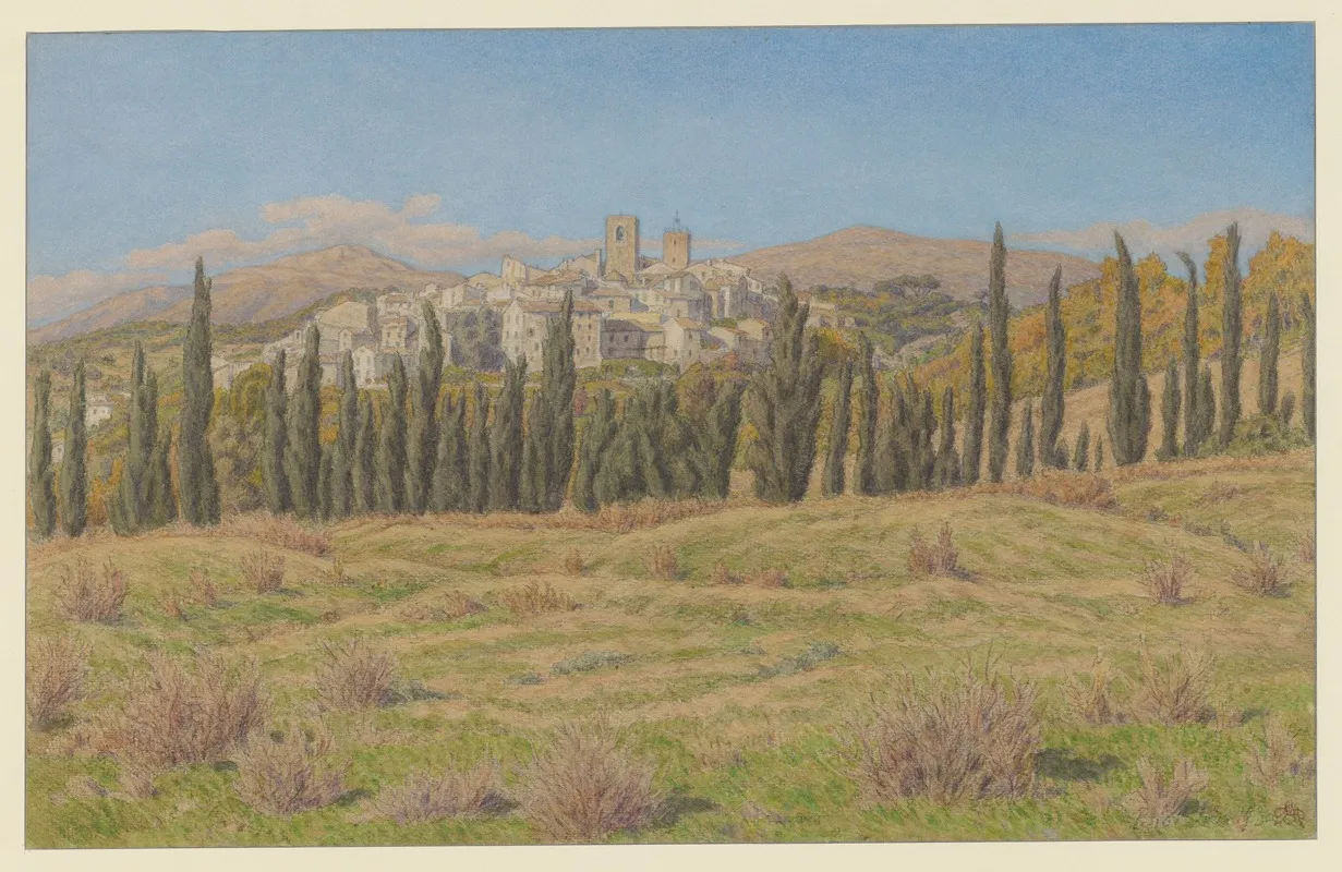 Biot 3 by Henri Rivière - Canvas Print