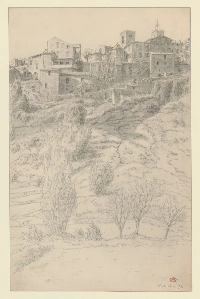 Biot 4 by Henri Rivière - Canvas Print