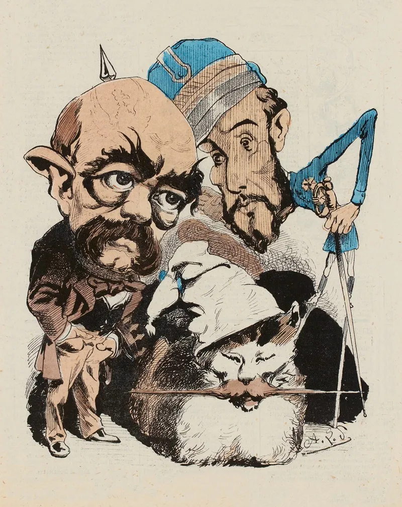 Bismarck Et Le General Prim