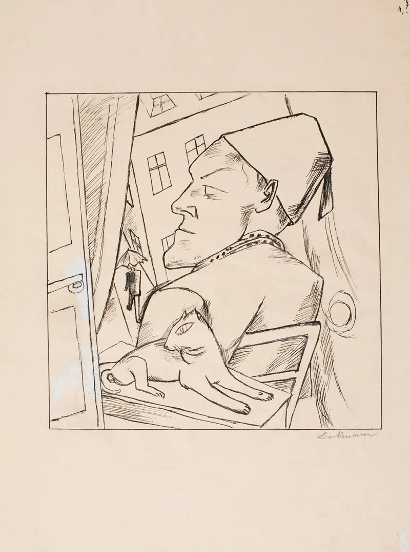 Bitterness 2 by Max Beckmann - Canvas Print