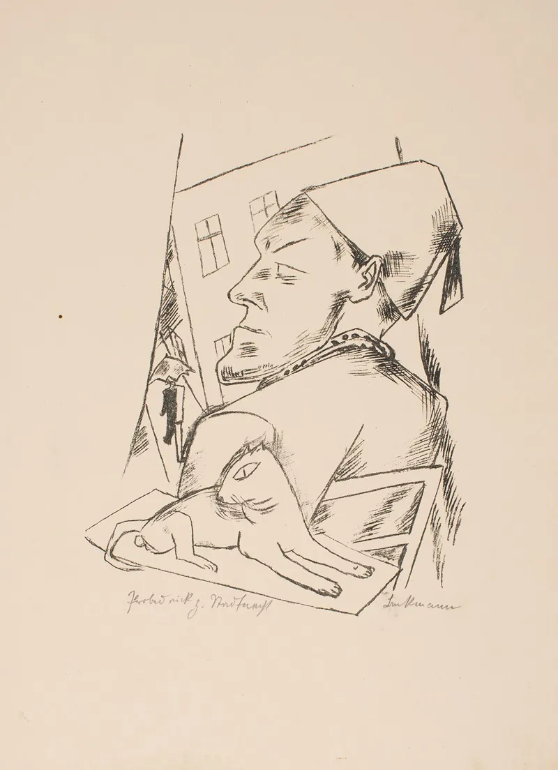 Bitterness by Max Beckmann - Canvas Print