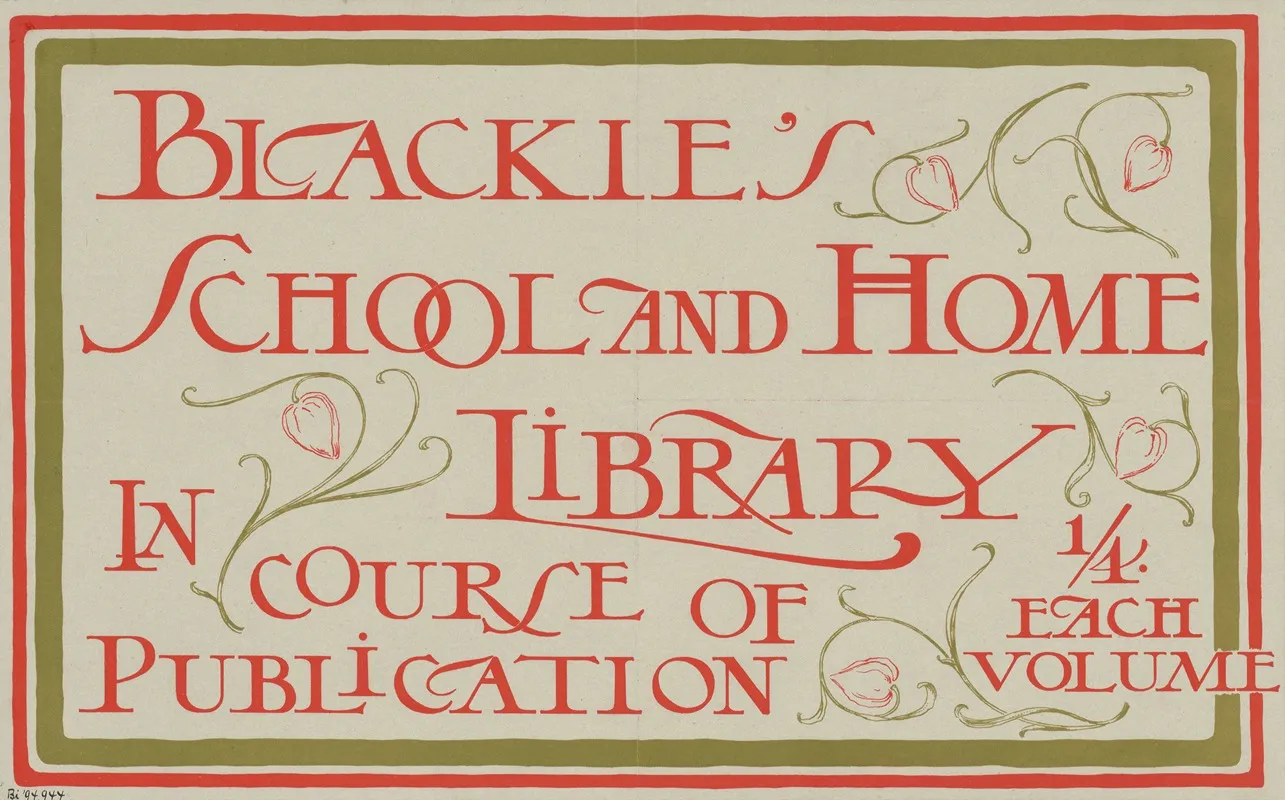 Blackies School And Home Library